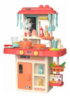 Cocina de Juguete Rosada con Agua y Sonido · 42 Piezas