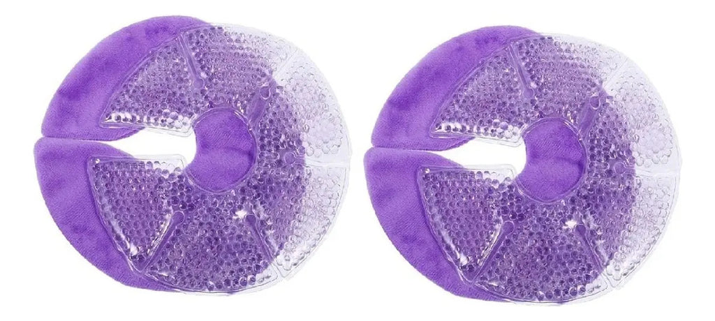 Pack de 2 Compresas Reutilizables para Lactancia con Fundas