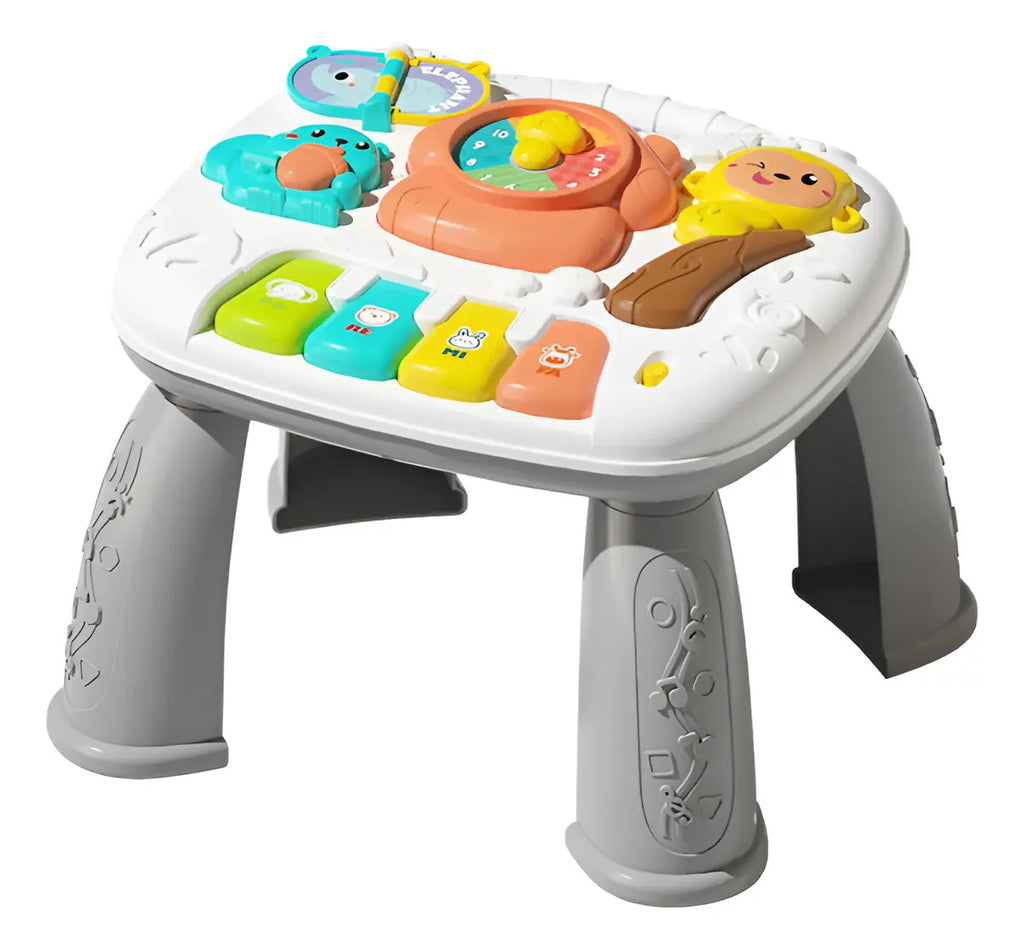 Mesa de Actividades Musical para Bebé · Diseño Monito