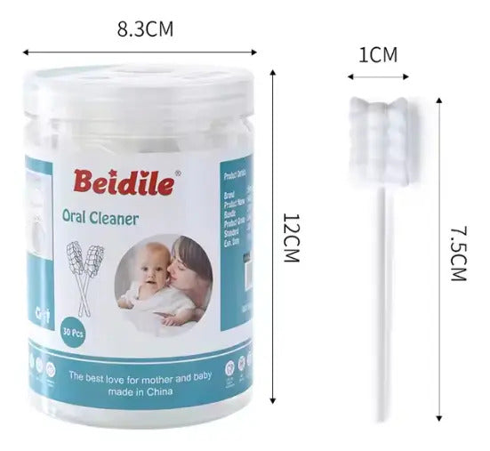 Pack de 60 Limpiadores Bucales Desechables para Bebé