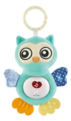 Peluche Búho Colgante con Luz y Música