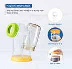 Kit Portátil 6 en 1 de Cepillos para Mamaderas