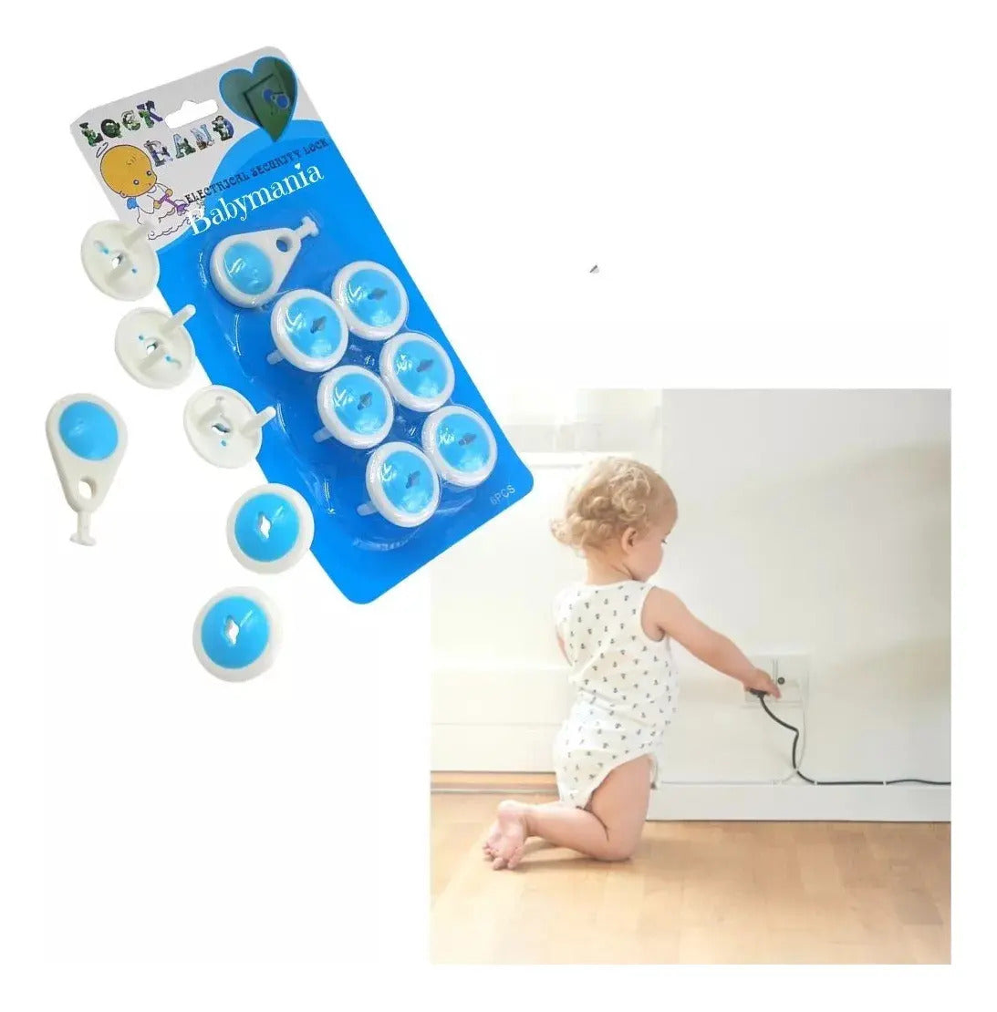 Pack de 18 tapas protectoras para enchufes