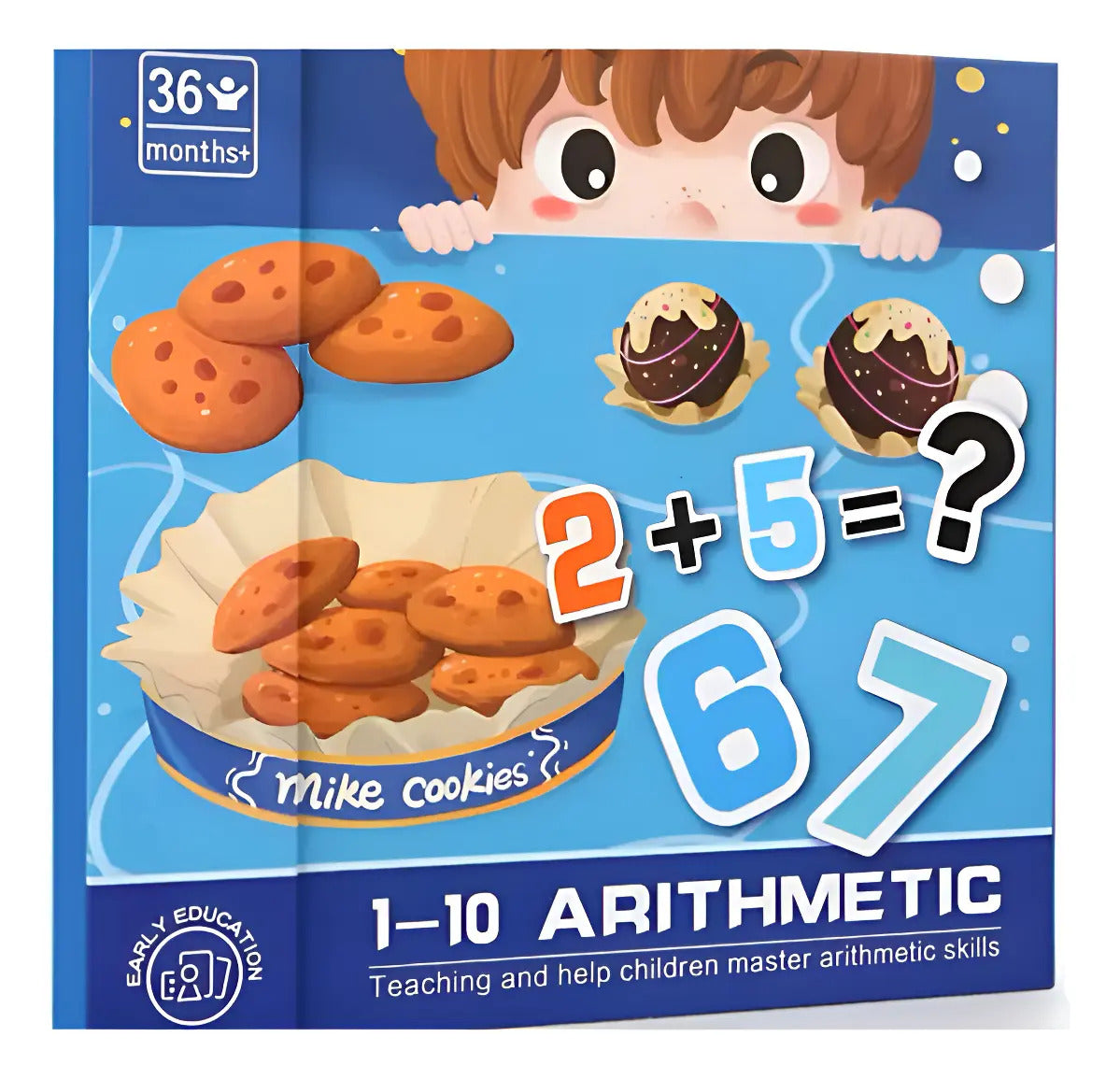 Libro Magnético de Matemáticas Diseño Galletas
