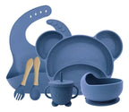 Set de Alimentación de Silicona Diseño Osito · 6 Piezas
