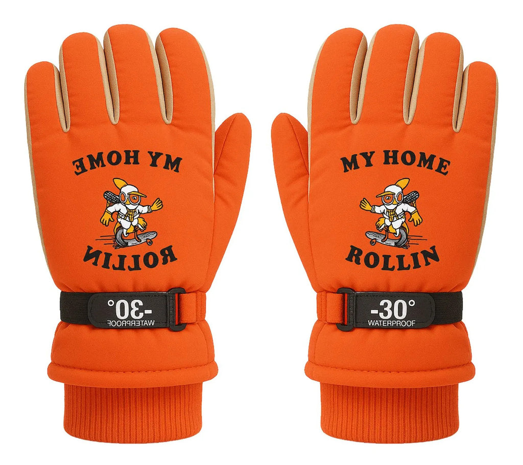 Guantes y Antiparras para Nieve · Talla Infantil 7 a 10 Años
