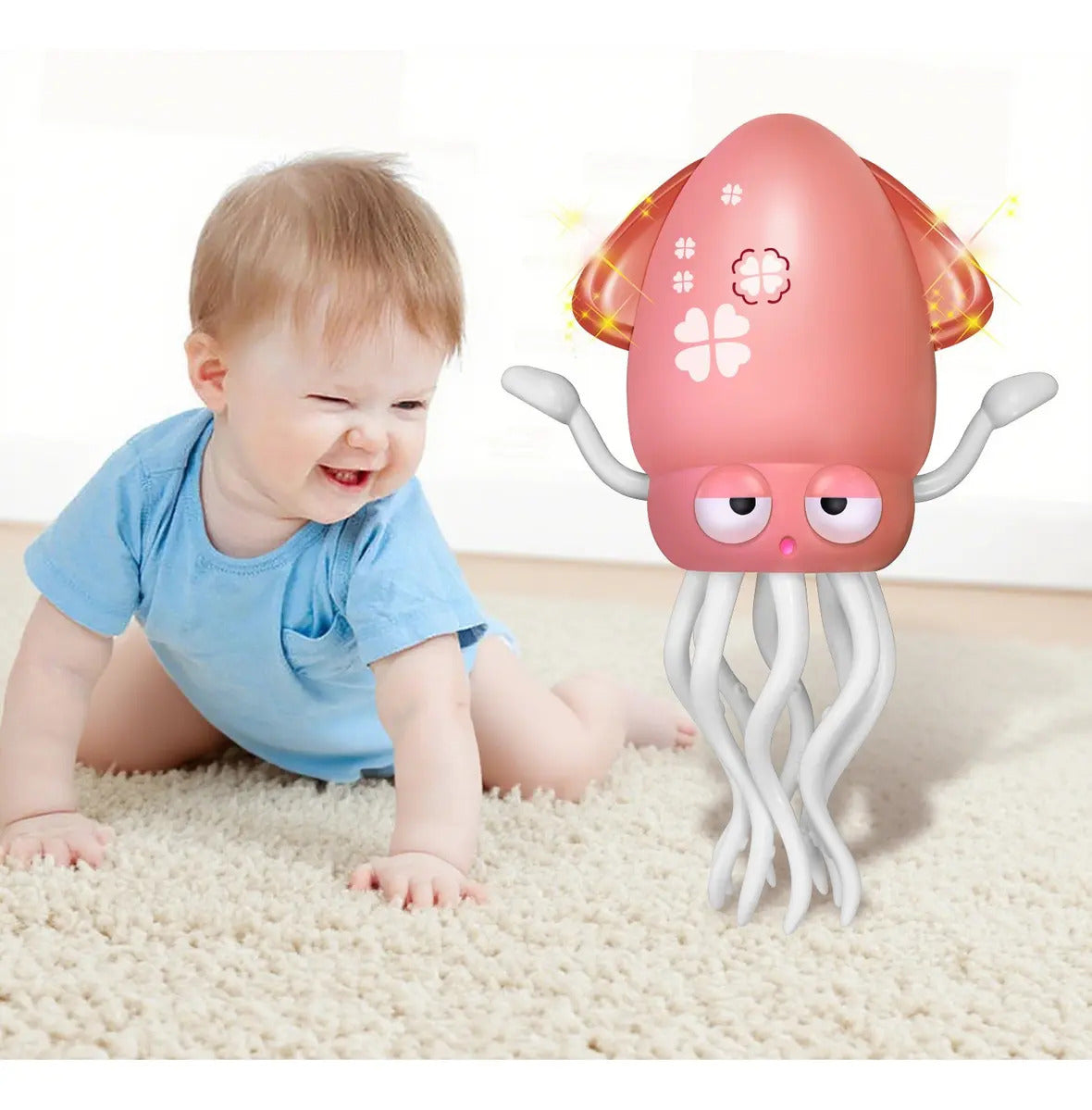 Pulpo de Juguete Bailarín con Luces y Sonidos