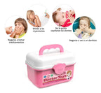 Set de Doctor y Dentista de Juguete · 63 Piezas Rosa