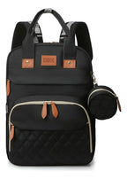Mochila Pañalera con Mudador Desplegable y Puerto USB