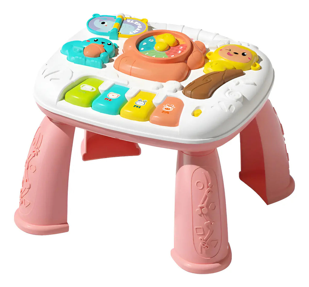 Mesa de Actividades Musical para Bebé · Diseño Monito