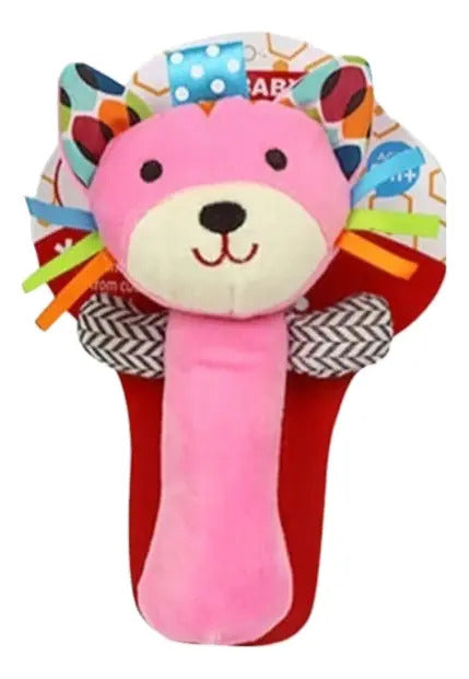Peluche Sonajero de Animalitos con Sonido al Apretar