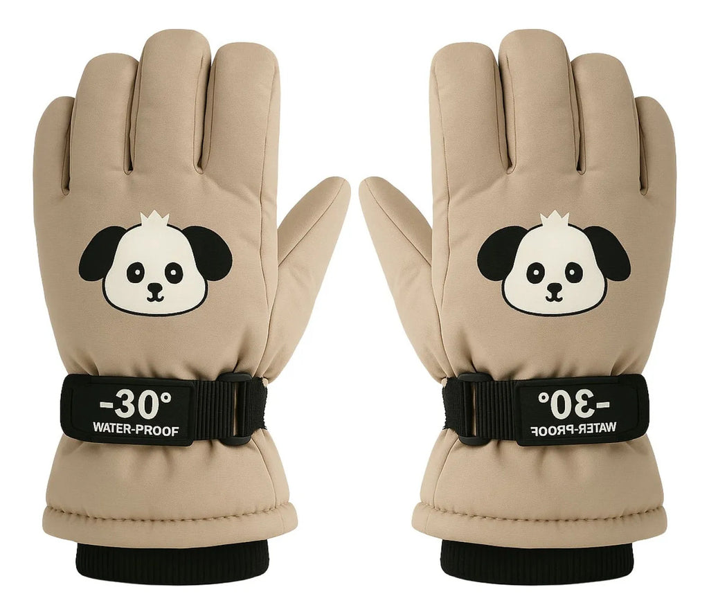 Guantes y Antiparras para Nieve · Talla Infantil 7 a 10 Años
