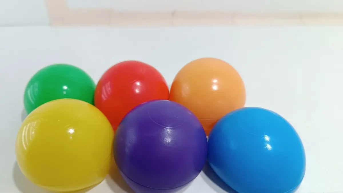 Pack de 100 Pelotas Plásticas para Piscina y Corral