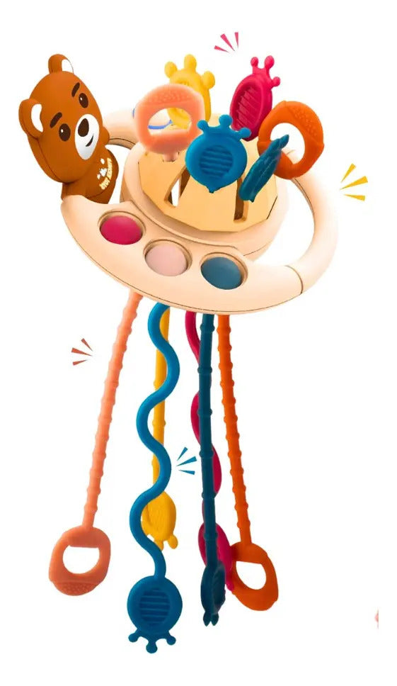 Juguete de Cuerdas de Tracción Diseño Osito