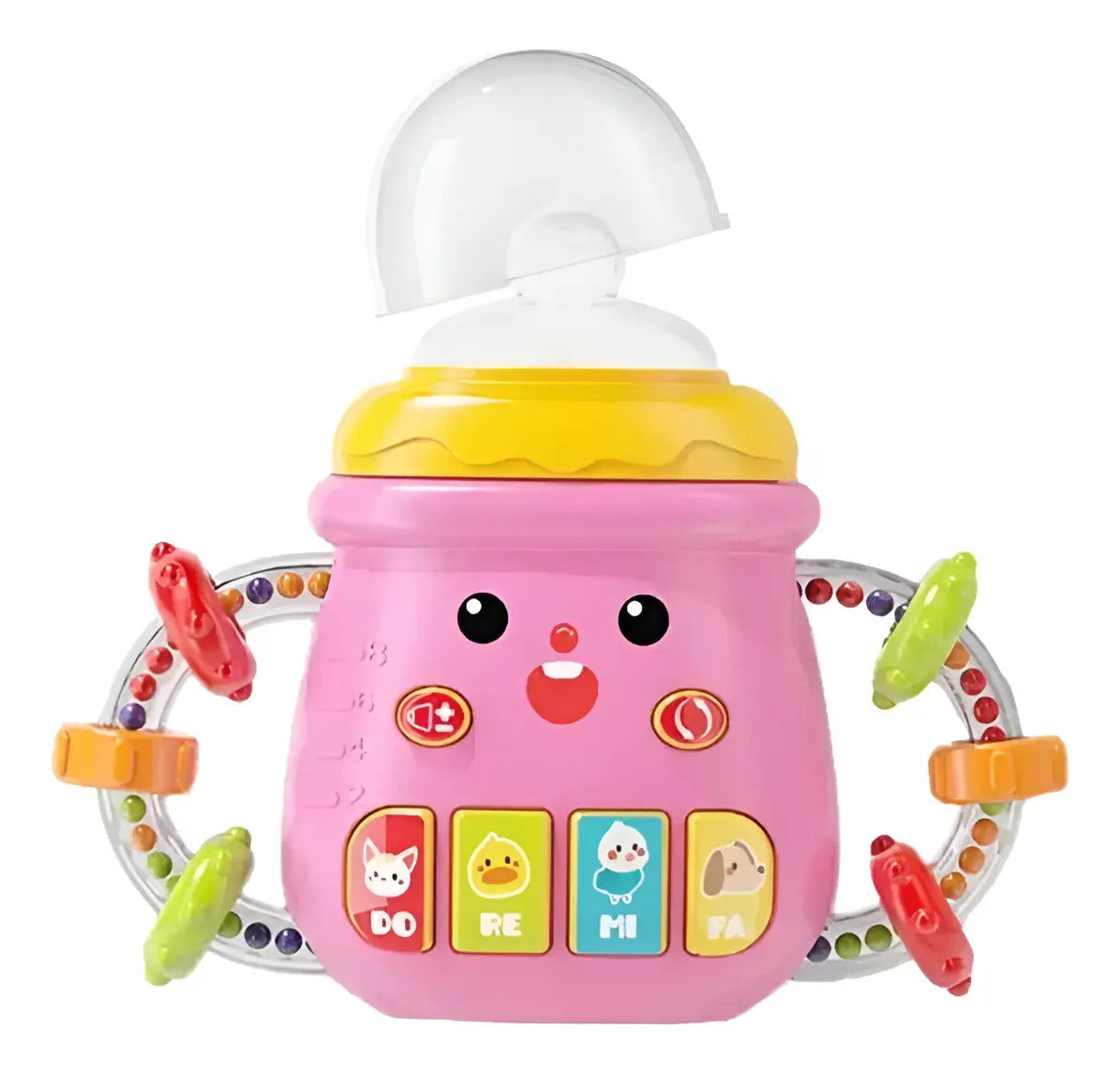 Sonajero Musical de Juguete Diseño Mamadera