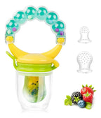 Chupete para Frutas con 3 Mamilas S, M y L · Amarillo