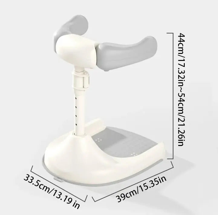 Soporte de Baño Plegable Ajustable de 44 a 54 cm