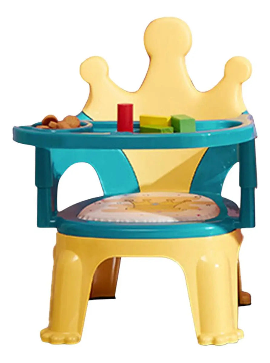 Silla Infantil con Bandeja · Diseño Corona