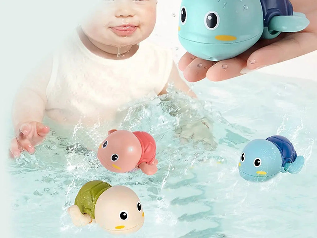 Pack de 3 Tortugas de Baño a Cuerda