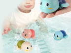 Pack de 3 Tortugas de Baño a Cuerda