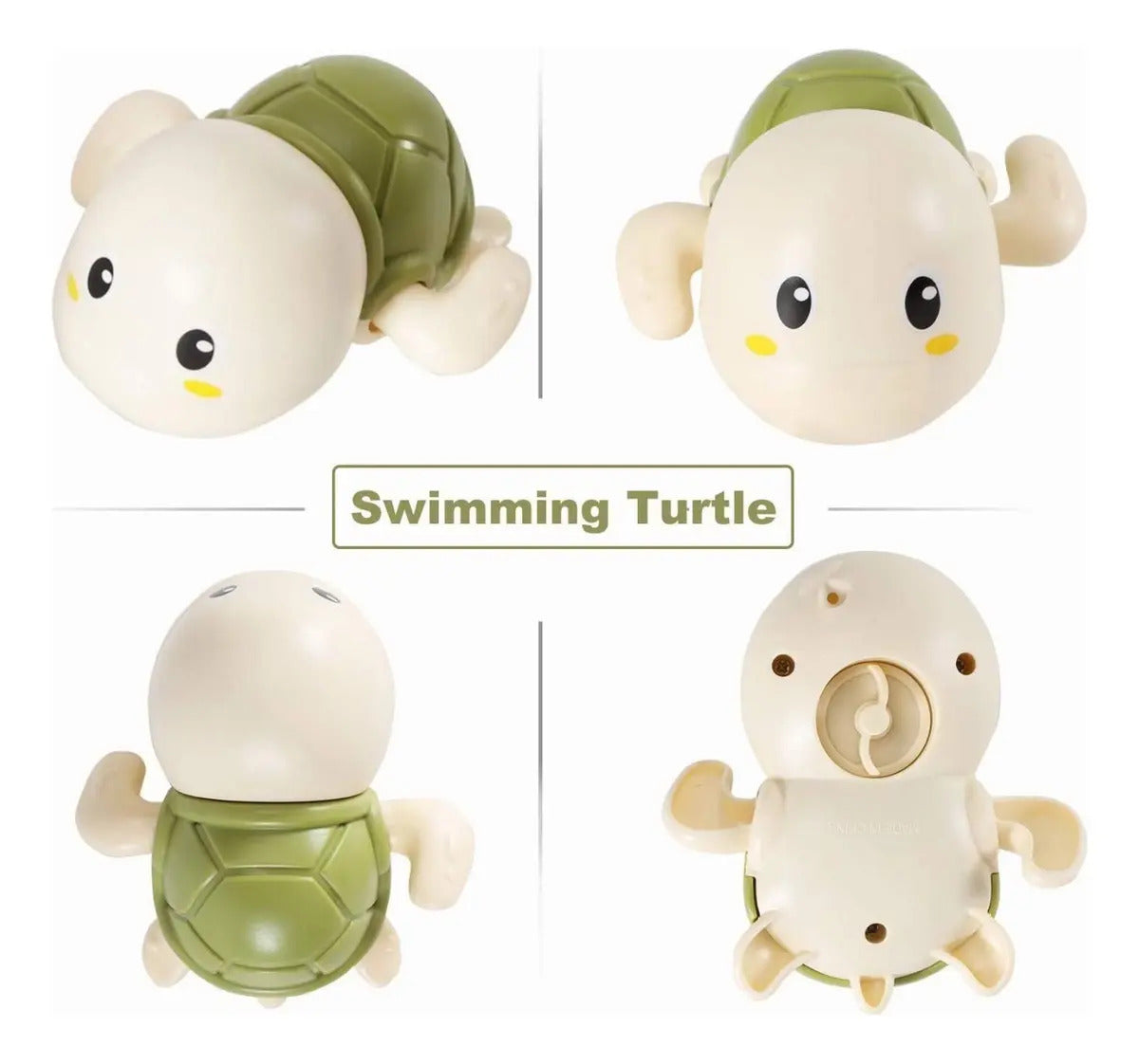 Pack de 3 Tortugas de Baño a Cuerda
