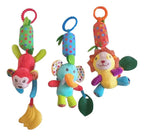 Peluche Sonajero Colgante de Animalito · 38 × 13 cm