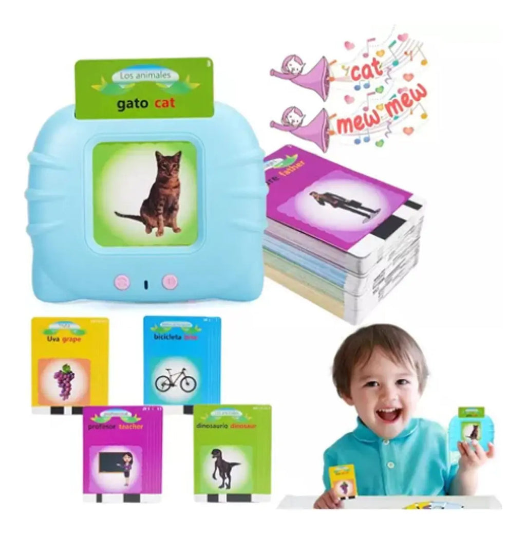 Lector de Tarjetas Interactivo en Español e Inglés · 112 Tarjetas
