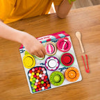 Juego Didáctico de Frutas de Madera
