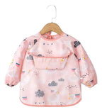 Babero Delantal de Manga Larga con Capa Impermeable
