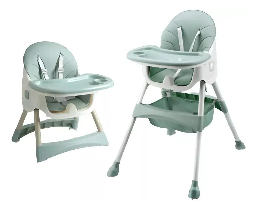 Silla de Comer 2 en 1 · Rosa o Verde
