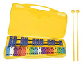Metalófono de 25 Notas con Estuche Amarillo