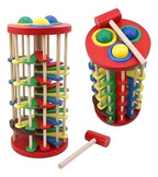 Torre de Madera con Martillo para Niños