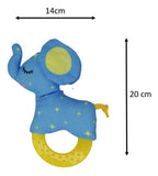 Peluche Sonajero con Mordedor · Jirafa, Elefante o Unicornio