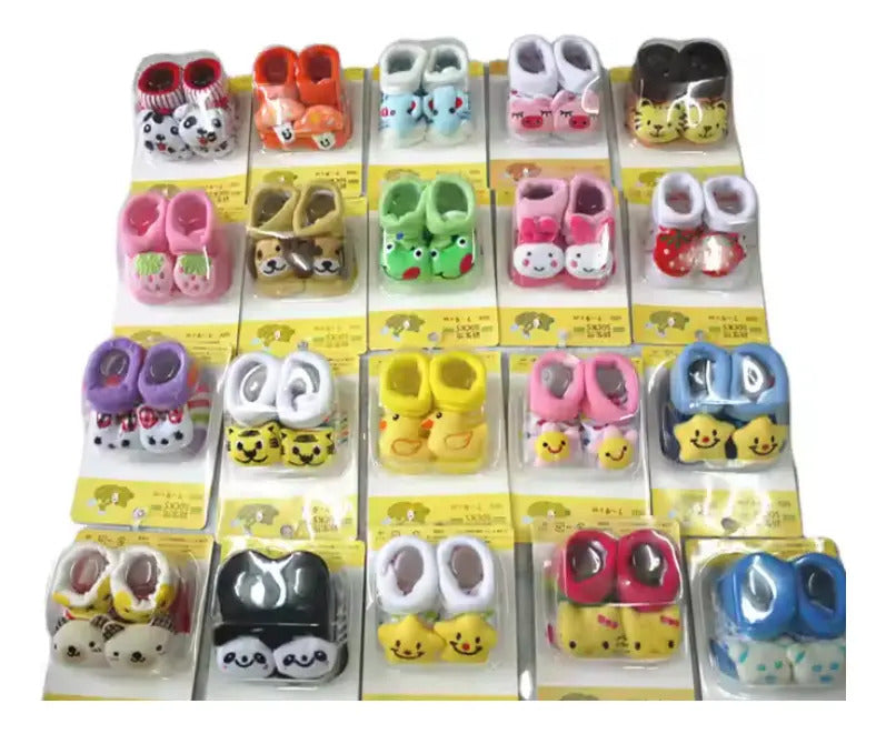 Calcetines 3D con Animalitos para Bebé · 1 o 3 Pares