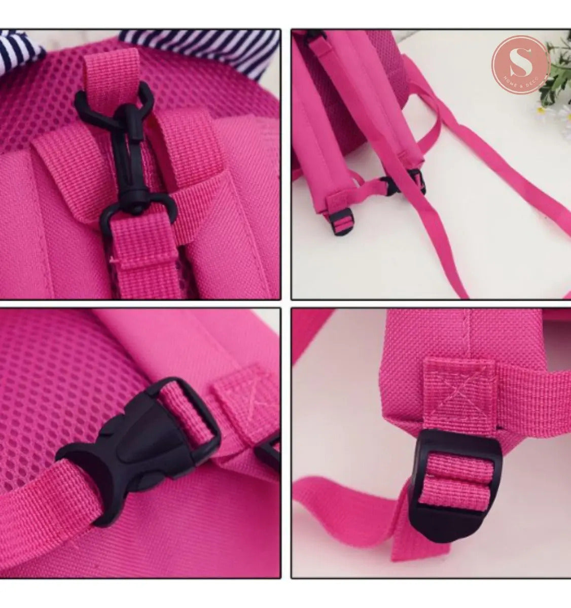 Mochila Infantil con Correa de Acompañamiento · 24 cm