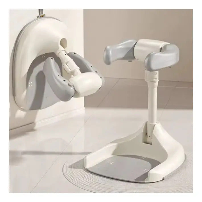 Soporte de Baño Plegable Ajustable de 44 a 54 cm