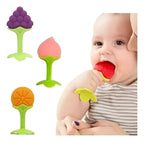 Pack de 3 Mordedores de Silicona Diseño Frutas