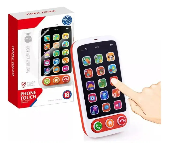 Celular Didáctico de Juguete con Luces y Sonidos