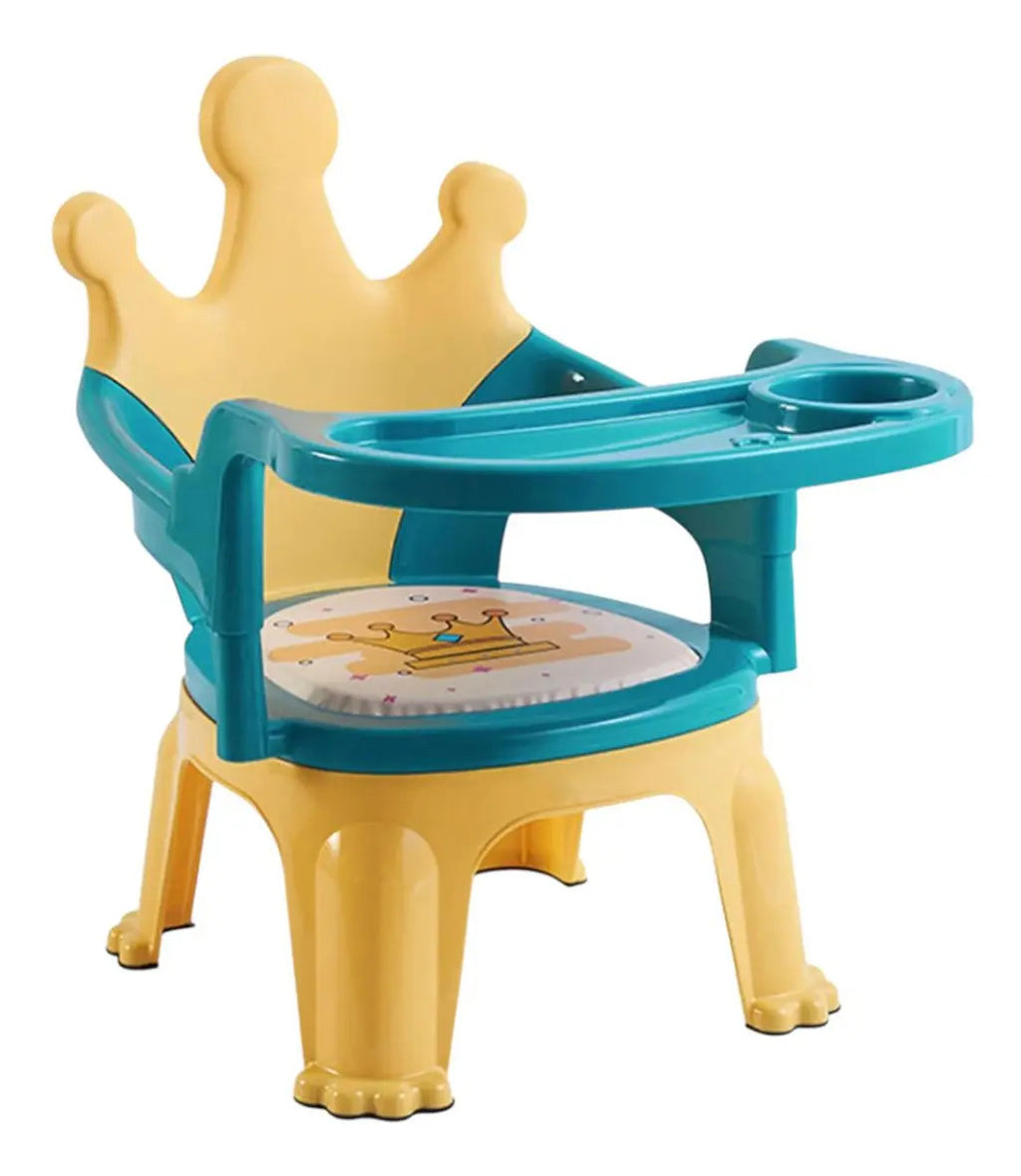 Silla Infantil con Bandeja · Diseño Corona