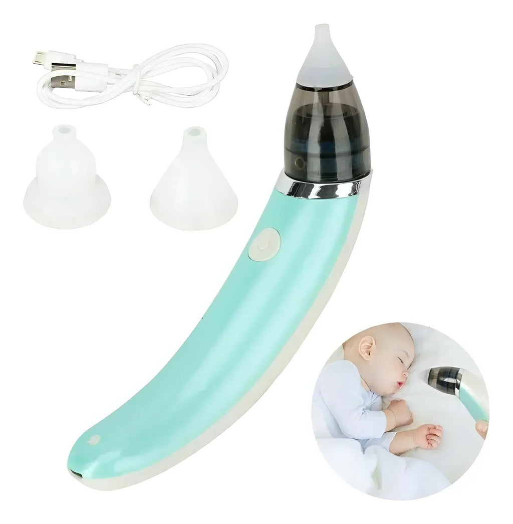 Aspirador Nasal Eléctrico USB de Cuerpo Curvo