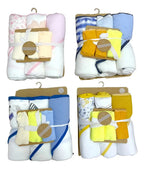 Pack de 3 Toallas de Baño y 3 Toallas Tuto para Bebé