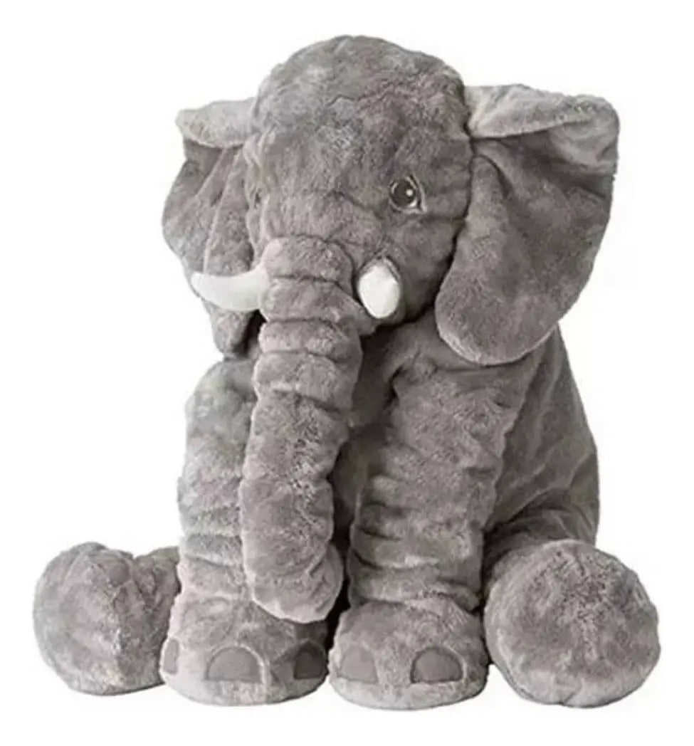 Peluche Elefante Gris Grande · 60 × 25 cm