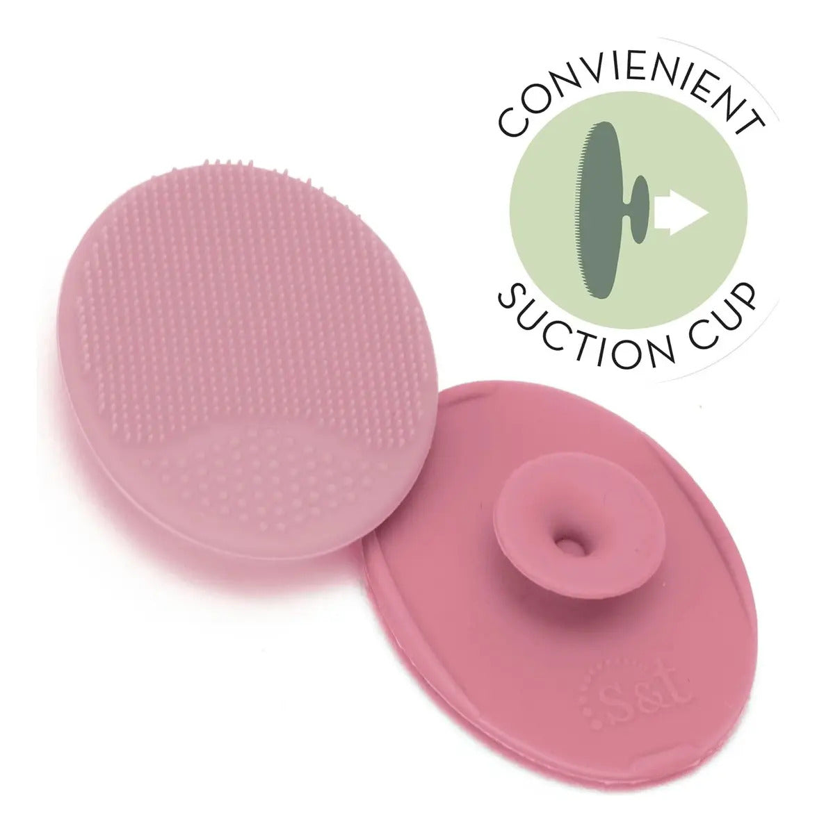 Set de 3 Cepillos de Silicona para Baño