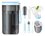Kit Portátil de Limpieza para Mamaderas con Estuche y Asa