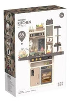 Cocina de Juguete con Agua, Vapor y Sonido · 65 Piezas