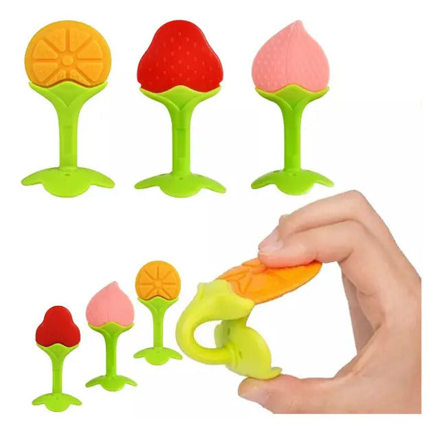 Mordedor de Silicona Diseño Fruta