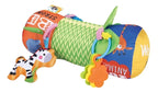 Rodillo de Peluche para Gateo con Sonajeros · 40 cm