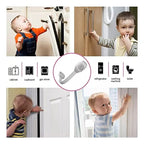Seguros Adhesivos Ajustables para Cajones · Pack de 4 u 8