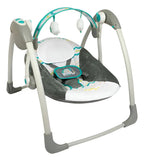Silla Mecedora Plegable para Bebé con Asiento Reclinable