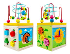 Cubo de Actividades de Madera con Pronosupinador